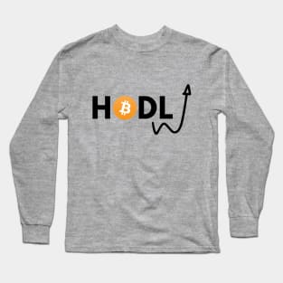 Hodl  - Bitcoin Long Sleeve T-Shirt